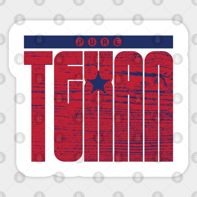 Texas Pride Pure Texan Sticker by CamcoGraphics